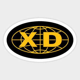 XD Logo Sticker